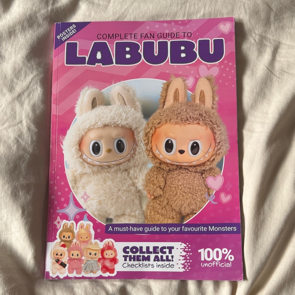 Labubu Fan Guide Book - Pink Cover